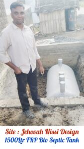 Jehovah Nissi Design - 1500 ltr BST Installation